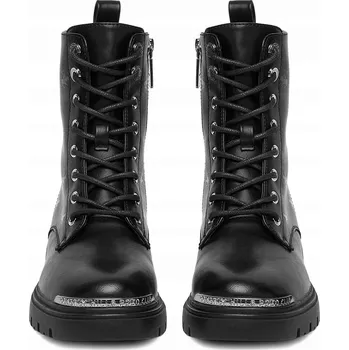 Dámské kozačky Beverly Hills Polo Club kotníkové boty dámské černé CEO-HY62382-1