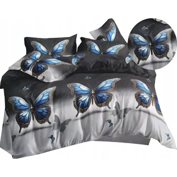 Povlečení FLANELOVÉ povlečení hřejivé 200x220 + povlaky na polštáře ČESKÁ VÝROBA 3 dílné, proužky, květiny