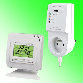 ELEKTROBOCK BT725 WIFI - Inteligentní termostat s možností ovládání přes WiFi. S aplikací pro chytré telefony je možné plně ovládat Váš topný systém.