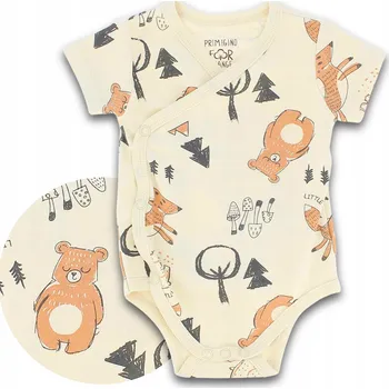 Kojenecké body Primigi s potiskem a knoflíky 6M/62 cm