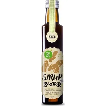 Sirup Zázvor sirup 250 ml Koldokol