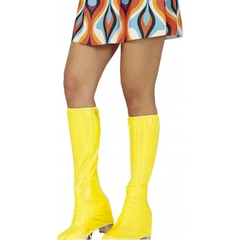 Karnevalový kostým Žluté návleky na boty Disco styl 80. léta Karneval Kostým