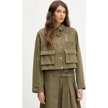 Pánská softshellová bunda Bunda The Ragged Priest RPAW251031OW zelená 81X, vel. S