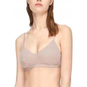 Podprsenka CALVIN KLEIN PODPRSENKA BRALETKA S LOGEM VYSTUŽENÁ M W_A