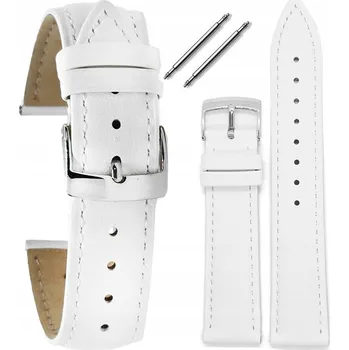 Řemínek na hodinky Kožený řemínek k hodinkám hladký matný Tekla T-099.09 16 mm