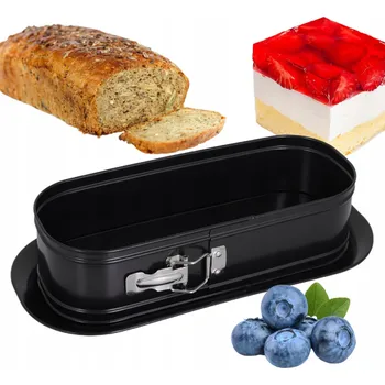 Forma na pečení Forma na pečení Forma Na Dort Forma Na Biskupský Chlebíček Oválný plech Non-Stick 34,5 x 15,5 cm