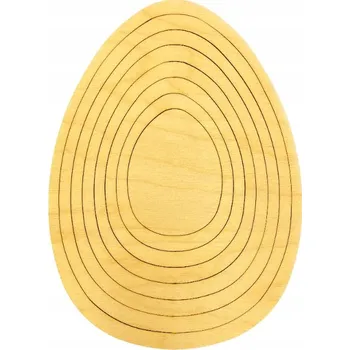 Vrták Obruč pro lapač snů, dřevo, 7 ks, průměr 11 cm