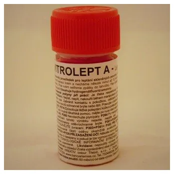 Speciální výtvarná barva Vitrolept leptací pasta na sklo 40g