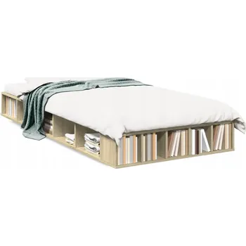 Postel Dvoulůžková postel imitace dřeva VidaXL 60x120 akácie