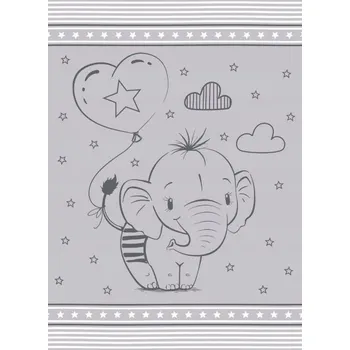 Dětská deka Dětská deka Detexpol 80 x 110 cm šedá