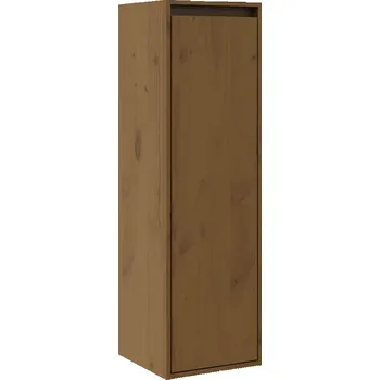 vidaXL Nástěnná skříňka medově hnědá 30 x 30 x 100 cm masivní borovice
