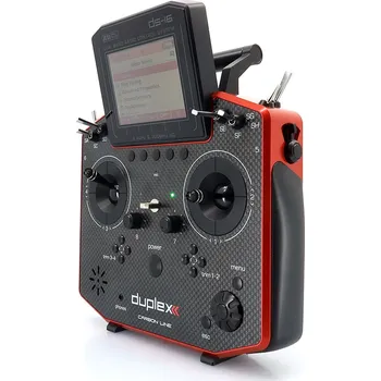RC vybavení DS-16 II Carbon Line Red Lakovaný vysílač Jeti Duplex