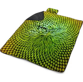 deka Sablio Plážová deka Detailní květ: 200x140 cm