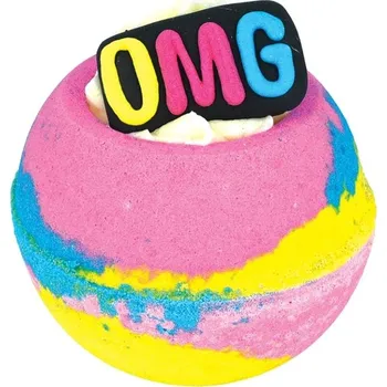 bomba do koupele Bomb Cosmetics OMG!, Šumivá bomba do koupele, 160 g