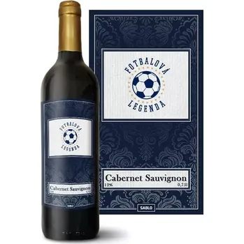 Víno Sablio Červené víno Fotbalová legenda: 0,75 l