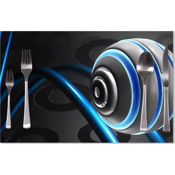 prostírání Sablio Prostírání Modrá koule: 40x30cm