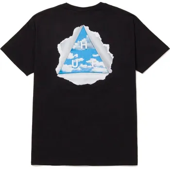 huf Pánské triko tear a new one tee black