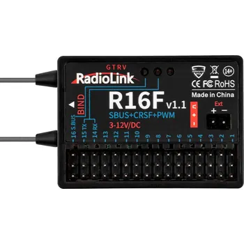 RC vybavení Přijímač R16F