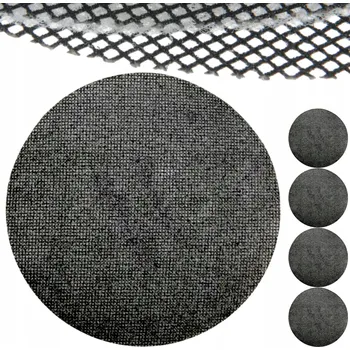 Brusný papír Brusná síťka na broušení 225 mm P100 x5 ks Hladítka na sádru Kotouče na suchý zip