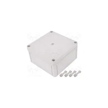 Rozvaděč Kryt univerzální X 130mm Y 130mm Z 75mm PK polykarbonát IP66