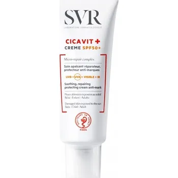 Pleťový krém SVR Cicavit+ Krém SPF50+ pro podrážděnou a poškozenou pleť, 40 ml