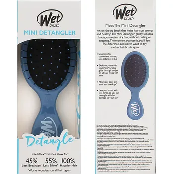 kartáč na vlasy Wet Brush Mini Detangler kartáč na vlasy Sky
