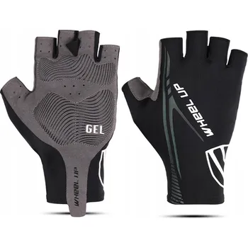 Cyklistické rukavice Cyklistické rukavice Wheel-Up M černé