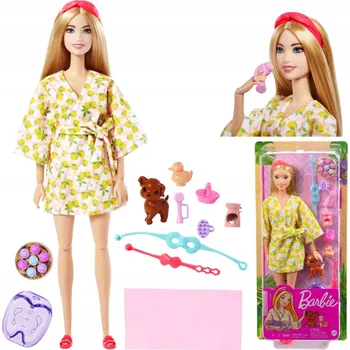 Panenka BARBIE Relaxační lázně Wellness PANENKA HRAČKA PRO HOLČIČKU HKT90