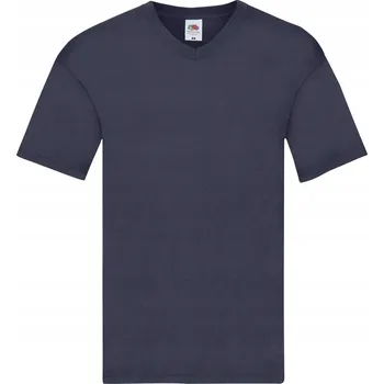 Pánské tričko Pánské originální bavlněné Tričko s výstřihem do V, tmavě vel. S