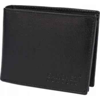 Peněženka Sanchez peněženka pravá kůže černá - muž