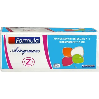 Papírový ručník Aqualine Papírové ručníky jednovrstvé Z, čistá celulóza, 23x33cm, balení 2860 ks, bílá - 923A143-20Z2