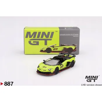 autíčko LAMBORGHINI AVENTADOR SVJ 63 ROADSTER VERDE SHOCK 2022 -1:64 - Mini GT