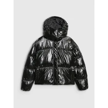 Dámský kabát 4F dámská péřová bunda s kapucí 4F velikost L