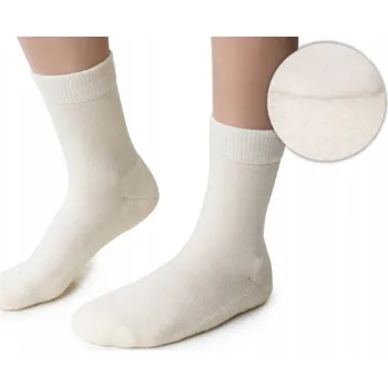 Pánské ponožky Ponožky DĚTSKÉ VLNĚNÉ MERINO WOOL froté chodidlo steven 191 ekri 20-22