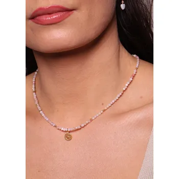 Náhrdelník Náhrdelník s opálem a přívěskem