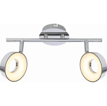 Nástěnné svítidlo Nástěnné svítidlo Candellux stříbrné integrovaný LED zdroj 4 W