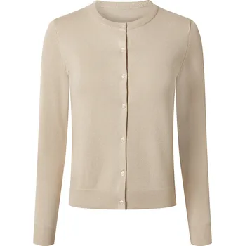 Dámský svetr esmara® Dámský úpletový kardigan (béžová, M(40/42))