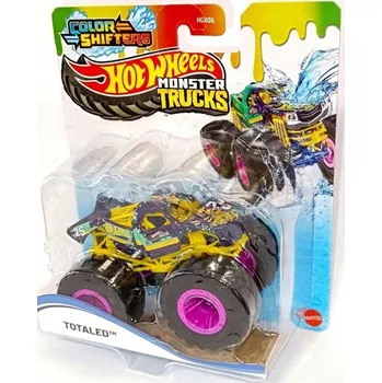 autíčko TOTALED Truck Color Shifters Monster Trucky Měnící Barvu Hot Wheels