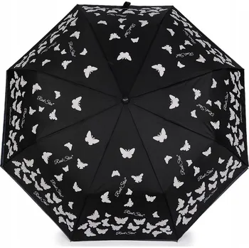 Deštník Pasmanterie.eu automatický deštník černý