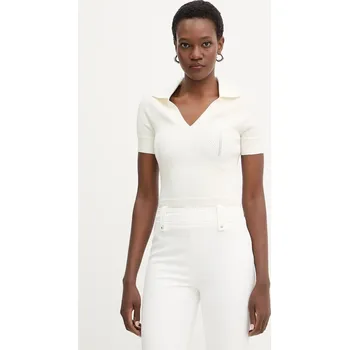 Pánské tričko Polo tričko Marciano by Guess BICE 6RGR11.5613Z béžová 01X, vel. S