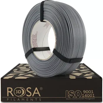 3D tisk ROSA PLA LW AERO ReFill Stříbrno Šedá