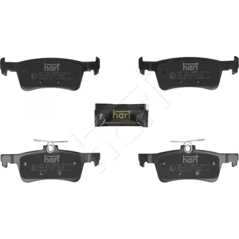 Brzdová destička Brzdové destičky zadní Ford Fiesta VII 1,0 2017- HART