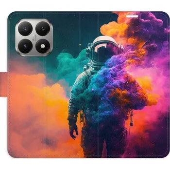 Pouzdro na mobilní telefon Flipové pouzdro iSaprio - Astronaut in Colours 02 - Xiaomi 15T
