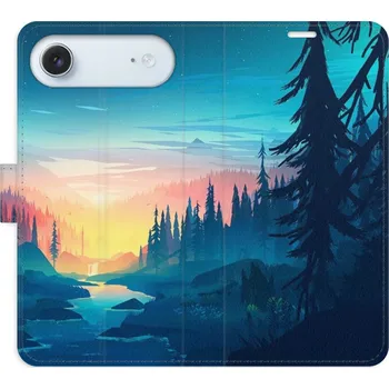Pouzdro na mobilní telefon Flipové pouzdro iSaprio - Magical Landscape - iPhone 17 Air