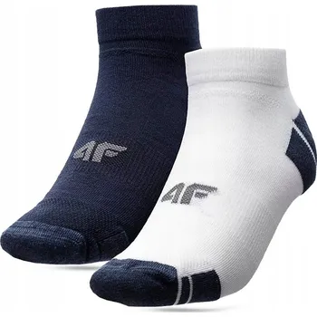 Pánské ponožky 4F 2-BALENÍ PÁNSKÉ PONOŽKY KOTNÍKOVÉ PONOŽKY / vel 43-46