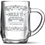 Sablio Půllitr Miluji Tě 365 dní v roce: 0,5