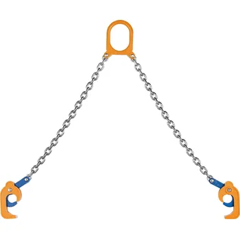 zvedák Vevor Řetězový zvedací úvazek na sudy g80 0.9 tun, 50cm, uhlíková ocel