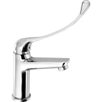 Vodovodní baterie Bruckner SCHMITZ stojánková umyvadlová baterie, lékařská páka, chrom - 863.004.1