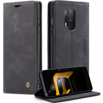 Pouzdro na mobilní telefon Flipové Pouzdro Nanga pro OnePlus 8 Pro, černé