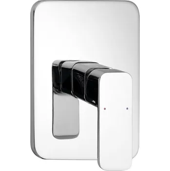 Vodovodní baterie Aqualine FACTOR podomítková sprchová baterie, 1 výstup, chrom - FC541